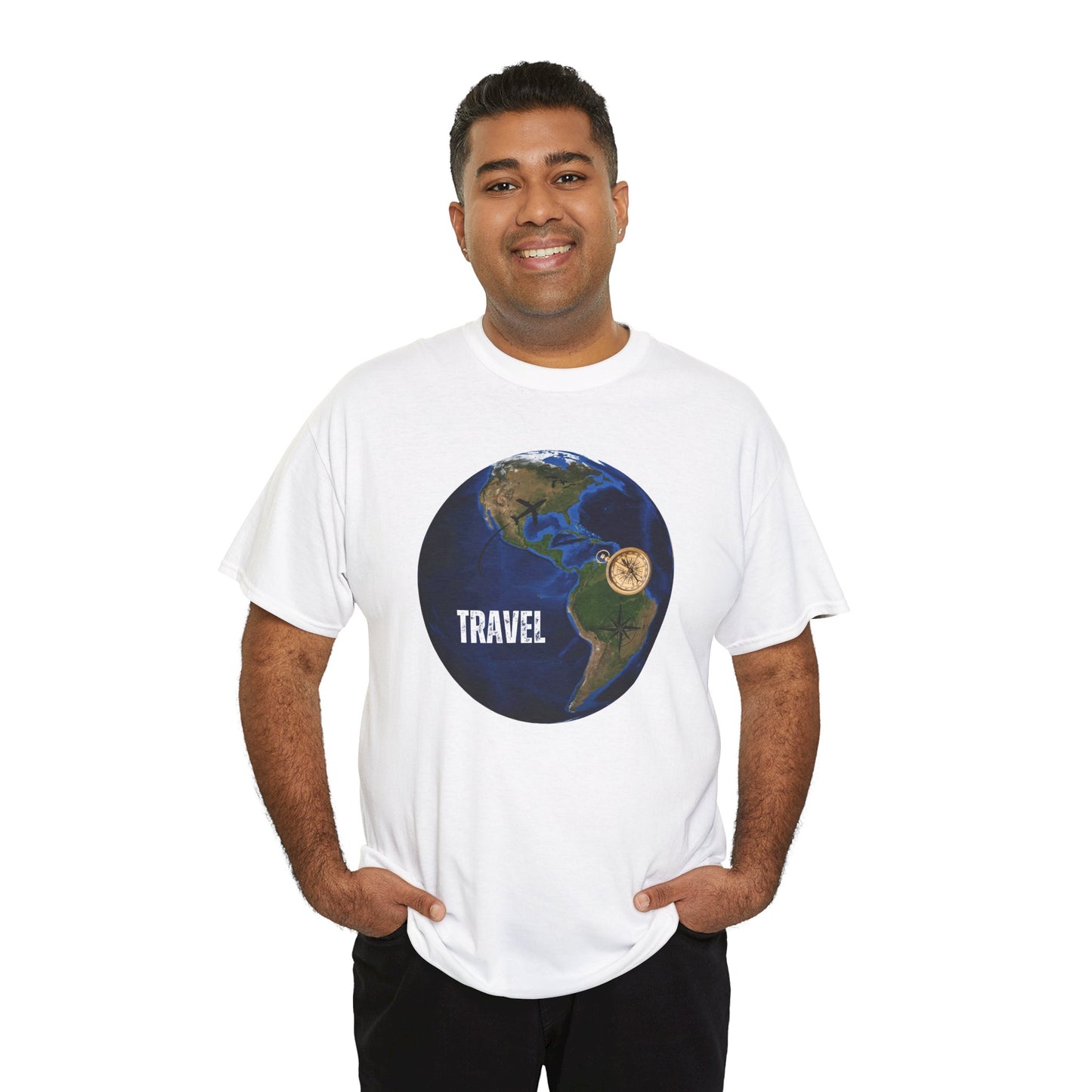 Travel Unisex Heavy Cotton Tee
