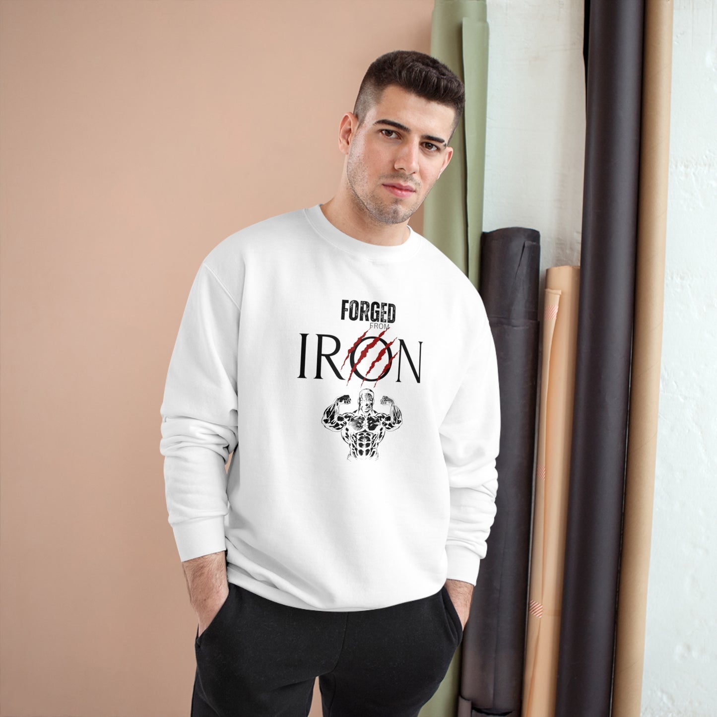 Forged from IRON / Champion Sweatshirt