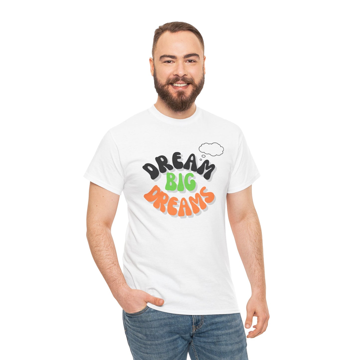 Dream big Dreams Unisex Heavy Cotton Tee