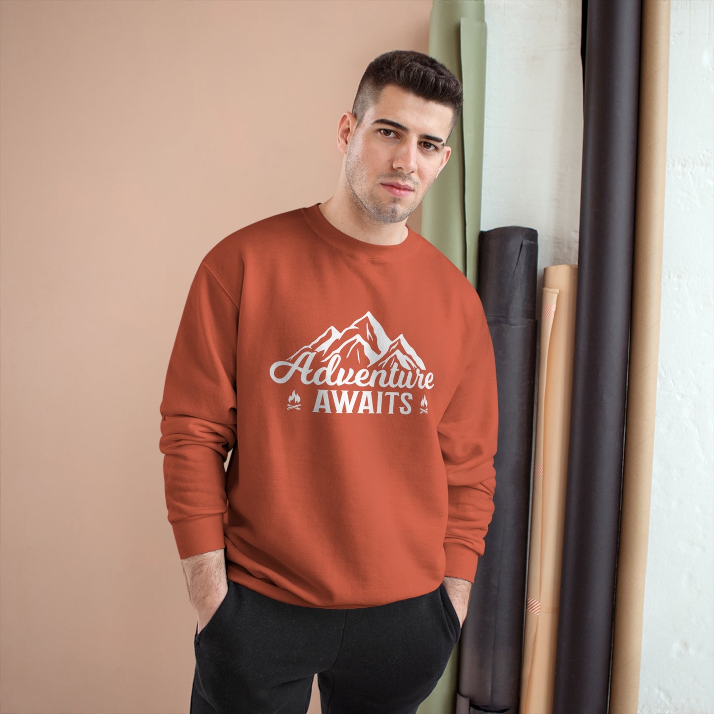 Adventure Awaits / Champion Sweatshirt