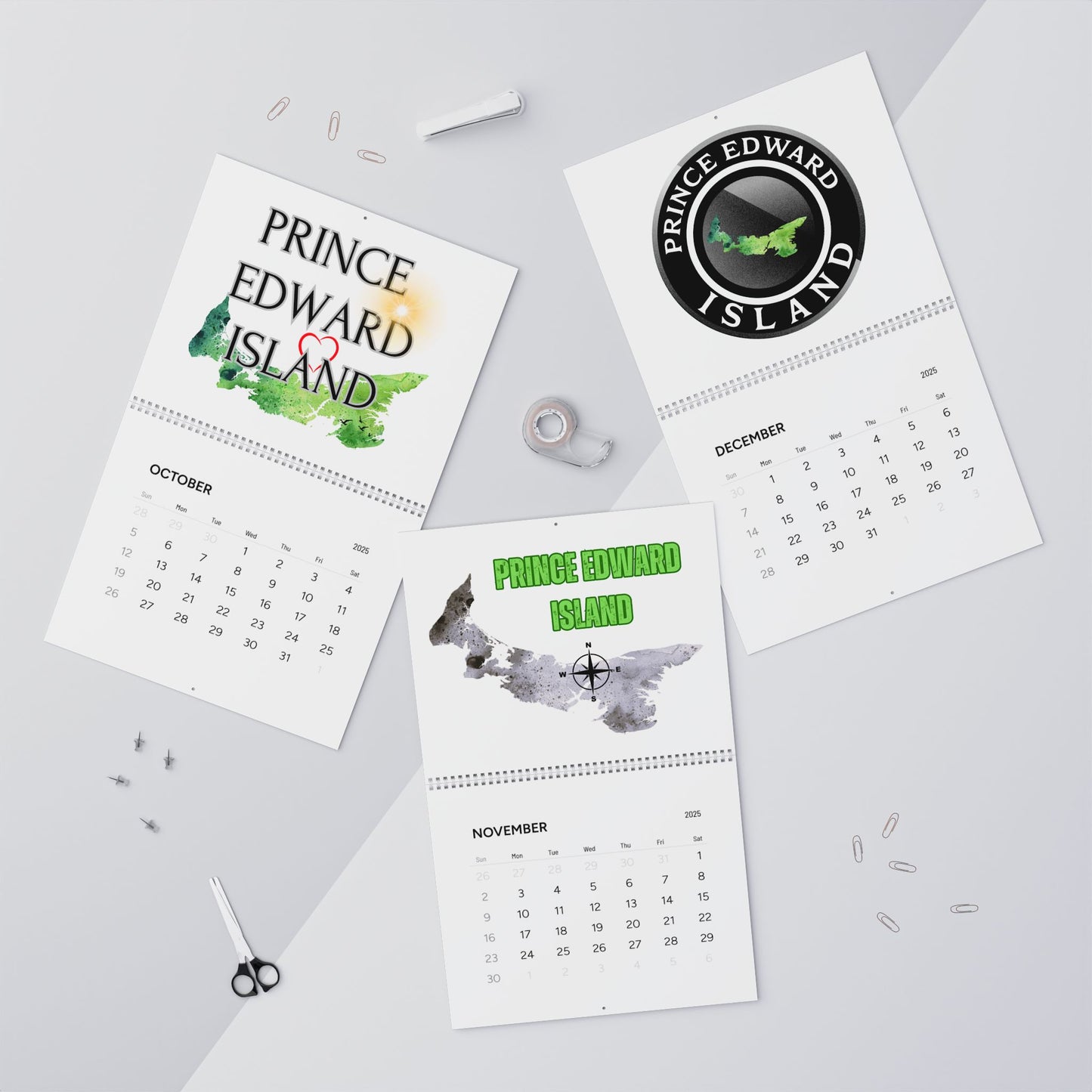 Prince Edward Island / Wall Calendars (2025)
