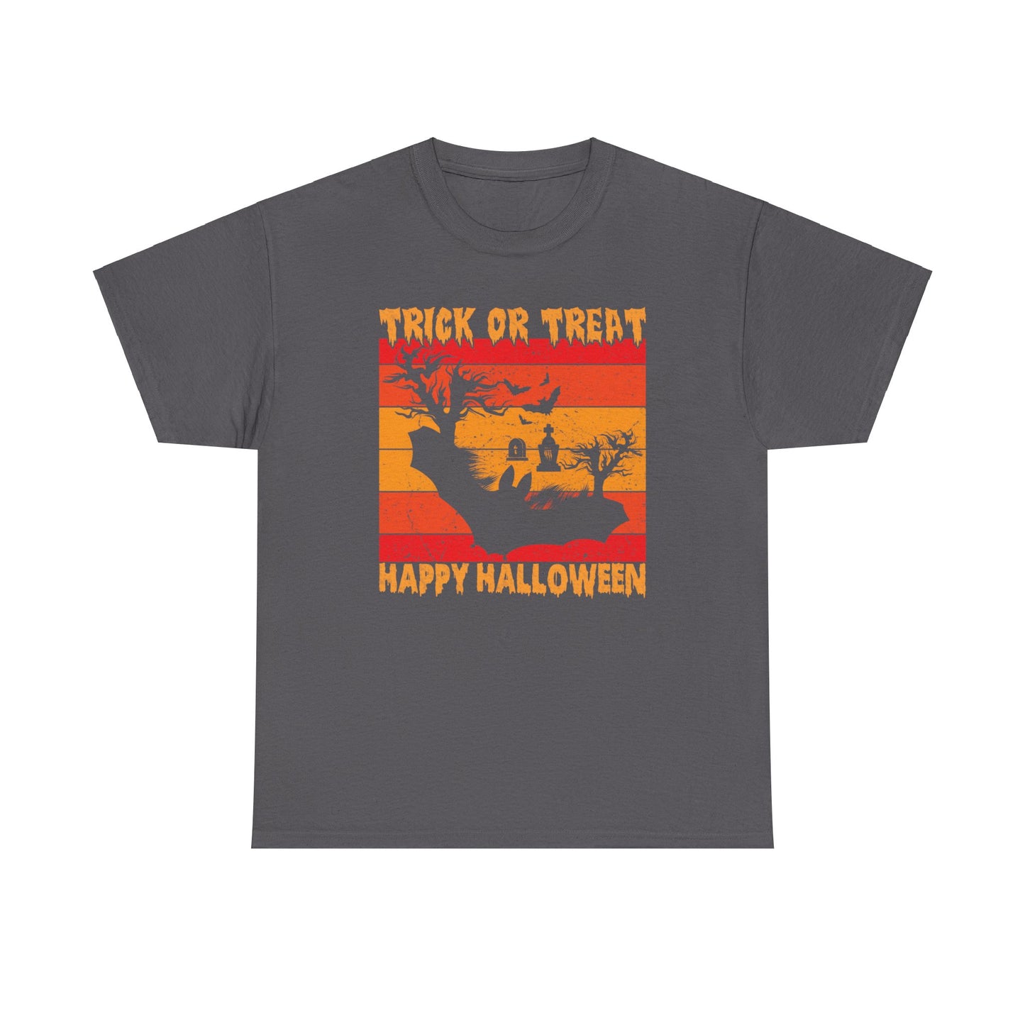 Trick or Treat / Halloween Unisex Heavy Cotton Tee