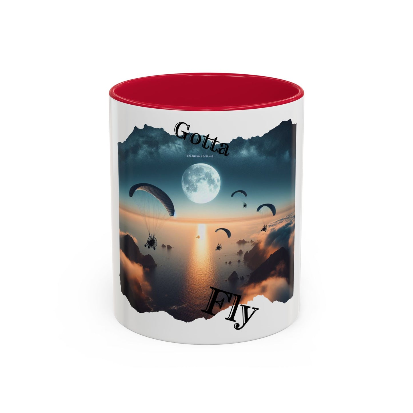 Gotta Fly (Paramotor) / Colorful Mugs (11oz, 15oz)