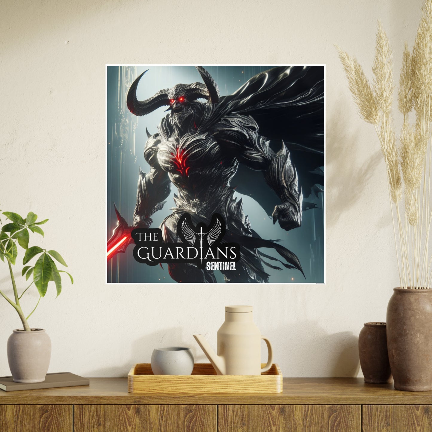The Guardians Sentinel (AI created) / Photo Art Paper Posters