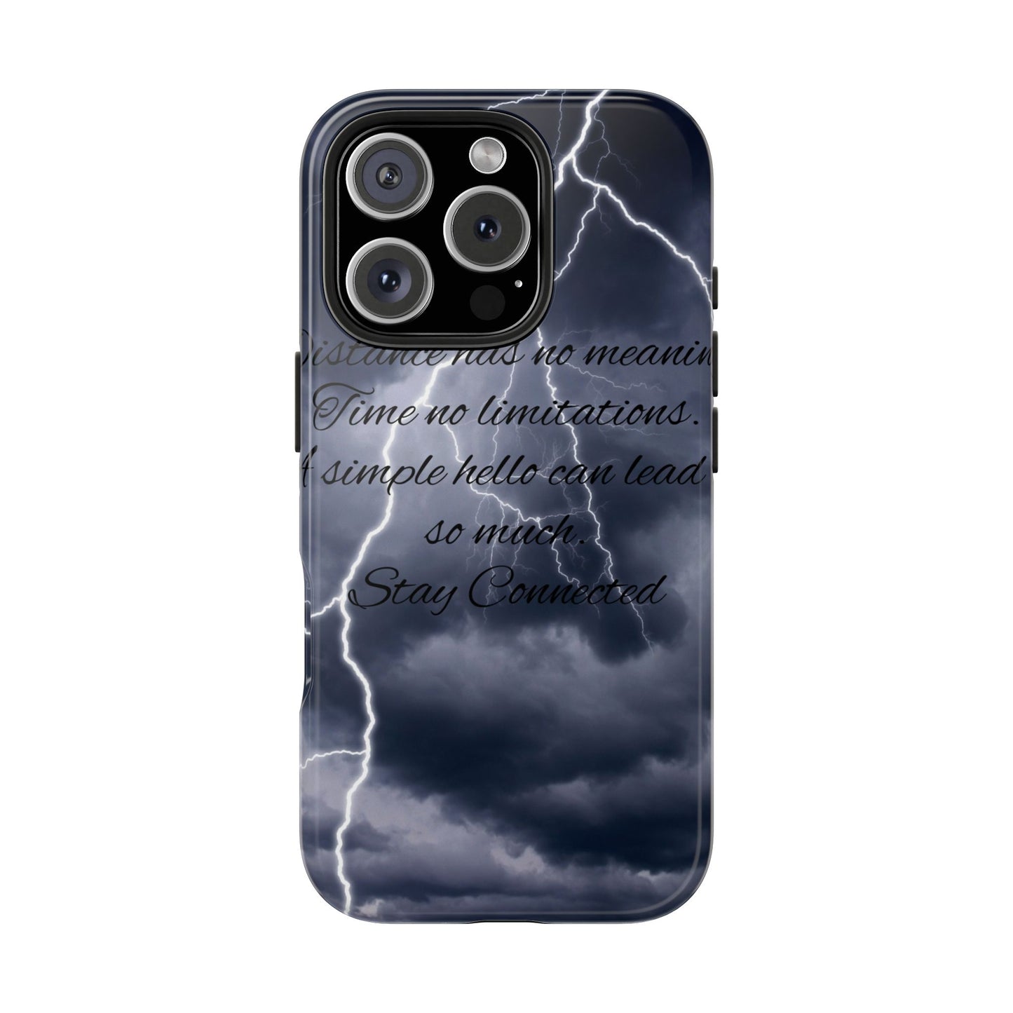 Stay Connected / Tough Phone Cases