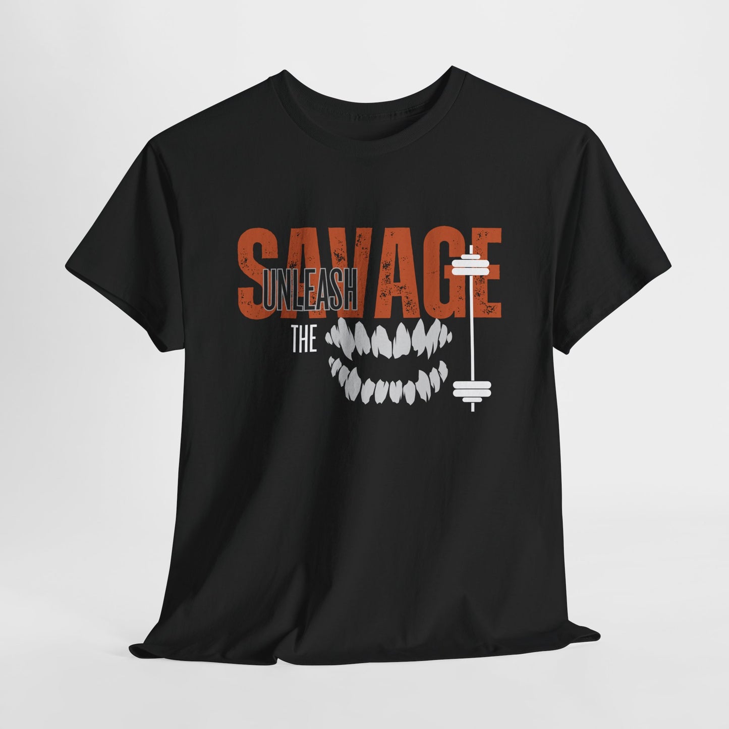 Unleash the Savage Unisex Heavy Cotton Tee