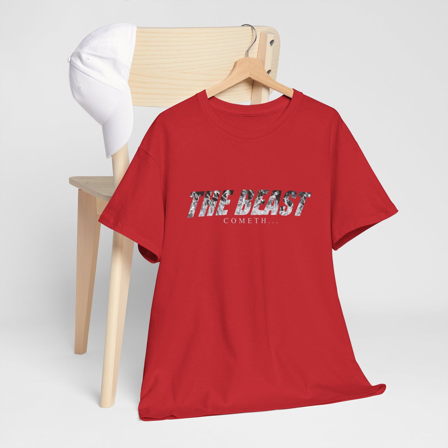 The beast cometh Unisex Heavy Cotton Tee