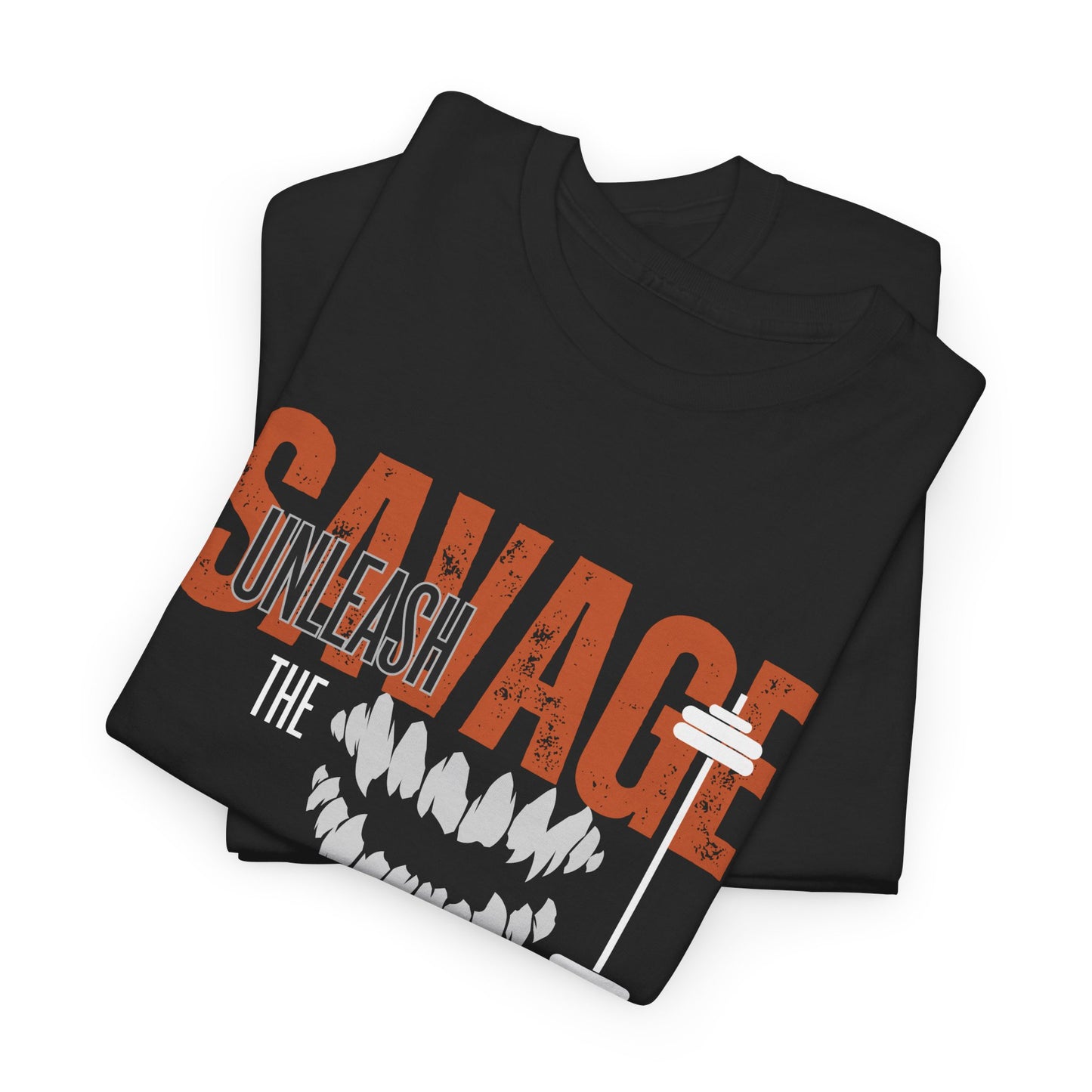 Unleash the Savage Unisex Heavy Cotton Tee