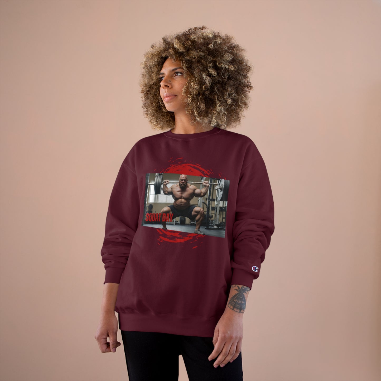 Squat Day / Champion Sweatshirt