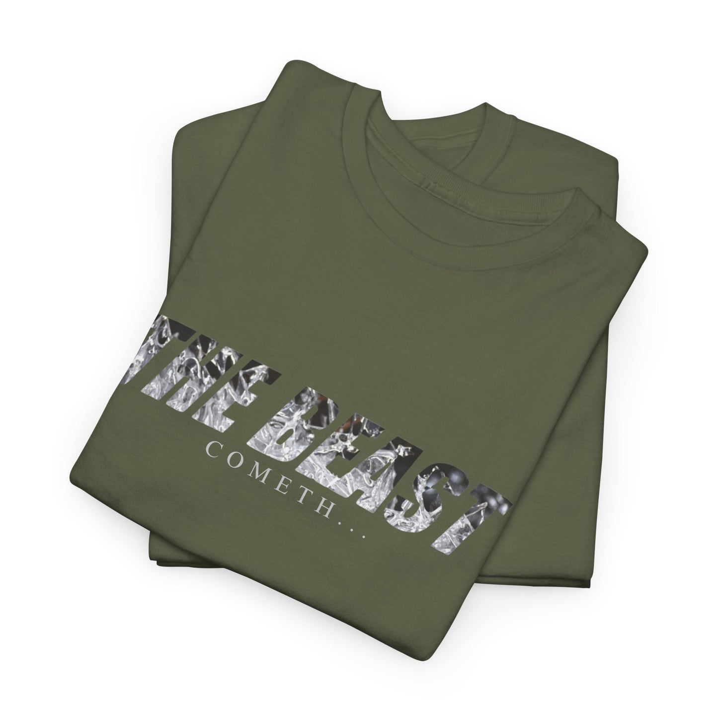 The beast cometh Unisex Heavy Cotton Tee