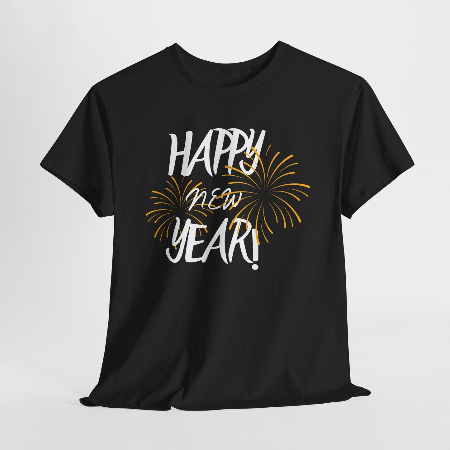 Happy New Year Unisex Heavy Cotton Tee