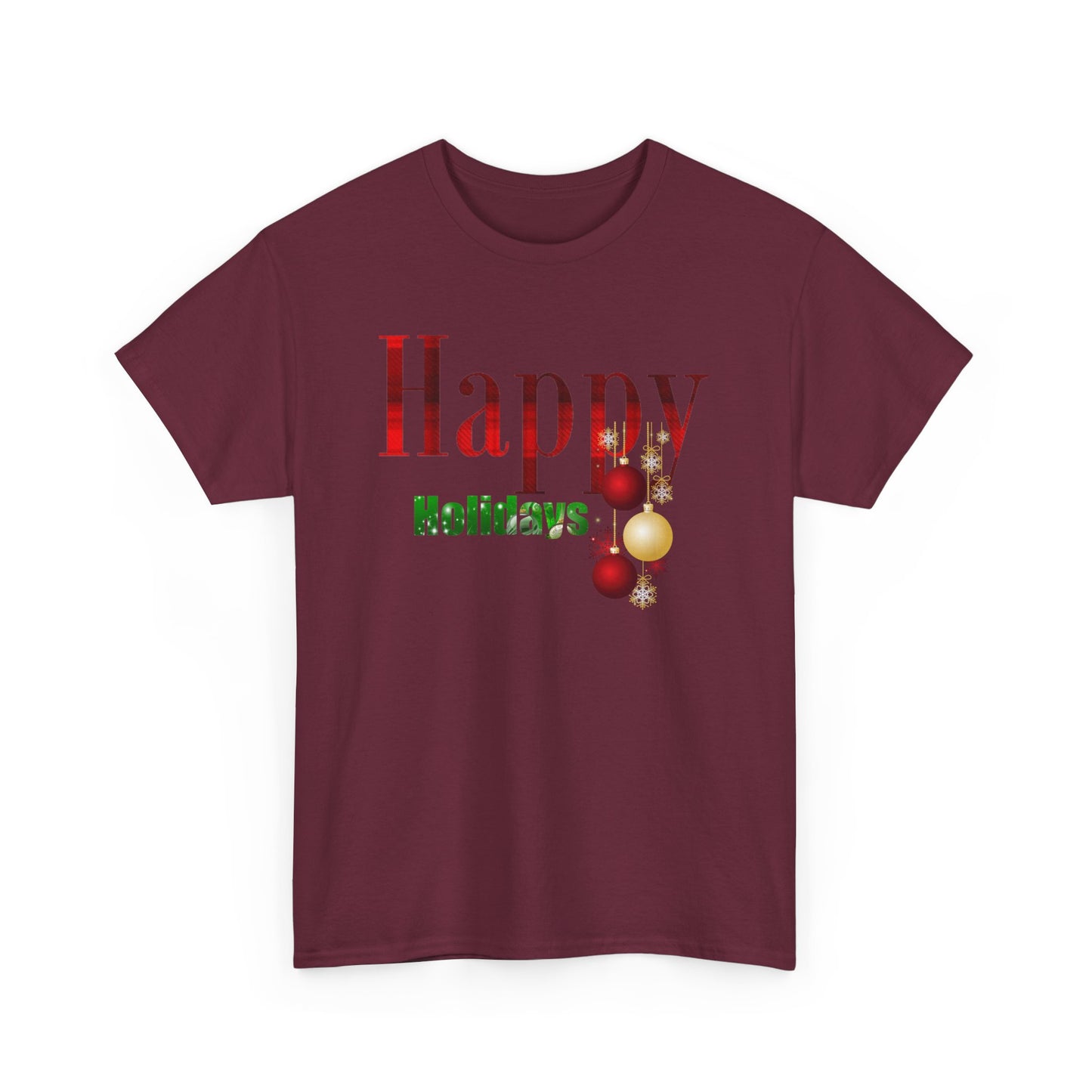 Happy Holidays / Unisex Heavy Cotton Tee