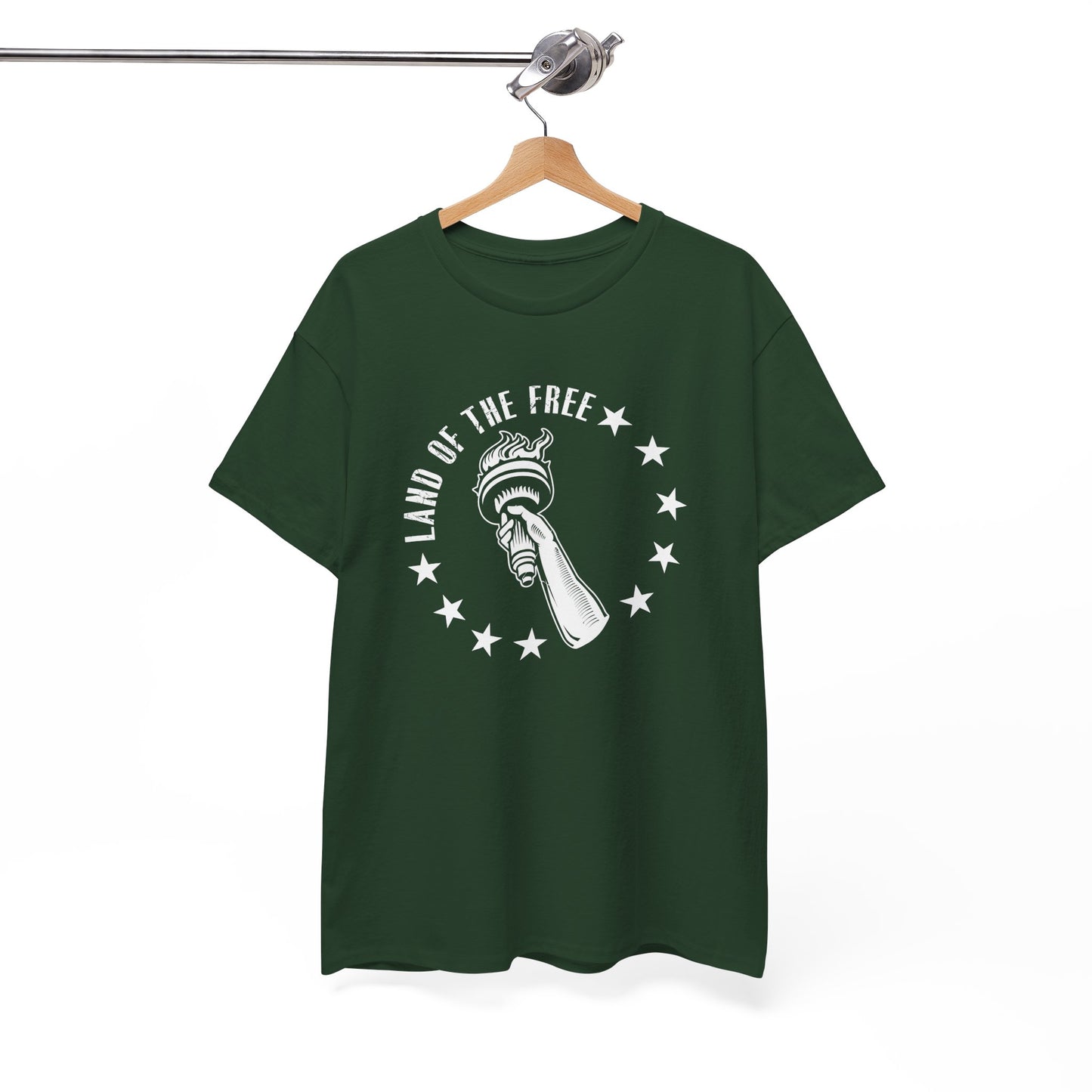 Land of the Free Unisex Heavy Cotton Tee