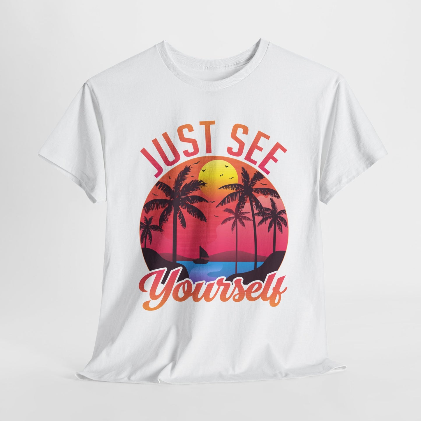 Just See Yourself / Summer Unisex Heavy Cotton Tee