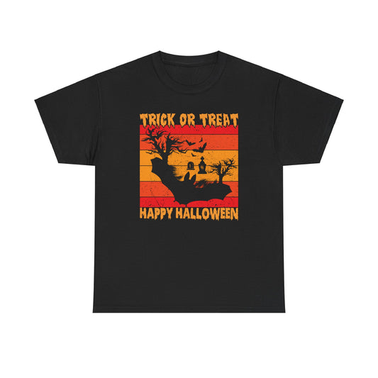 Trick or Treat / Halloween Unisex Heavy Cotton Tee