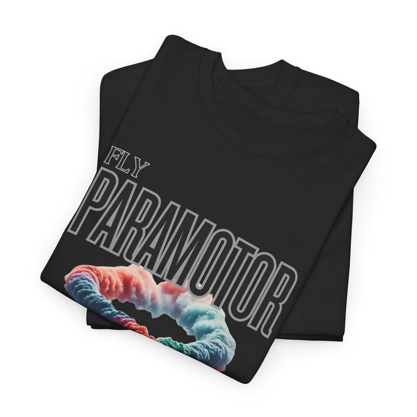 Fly Paramotor Unisex Heavy Cotton Tee