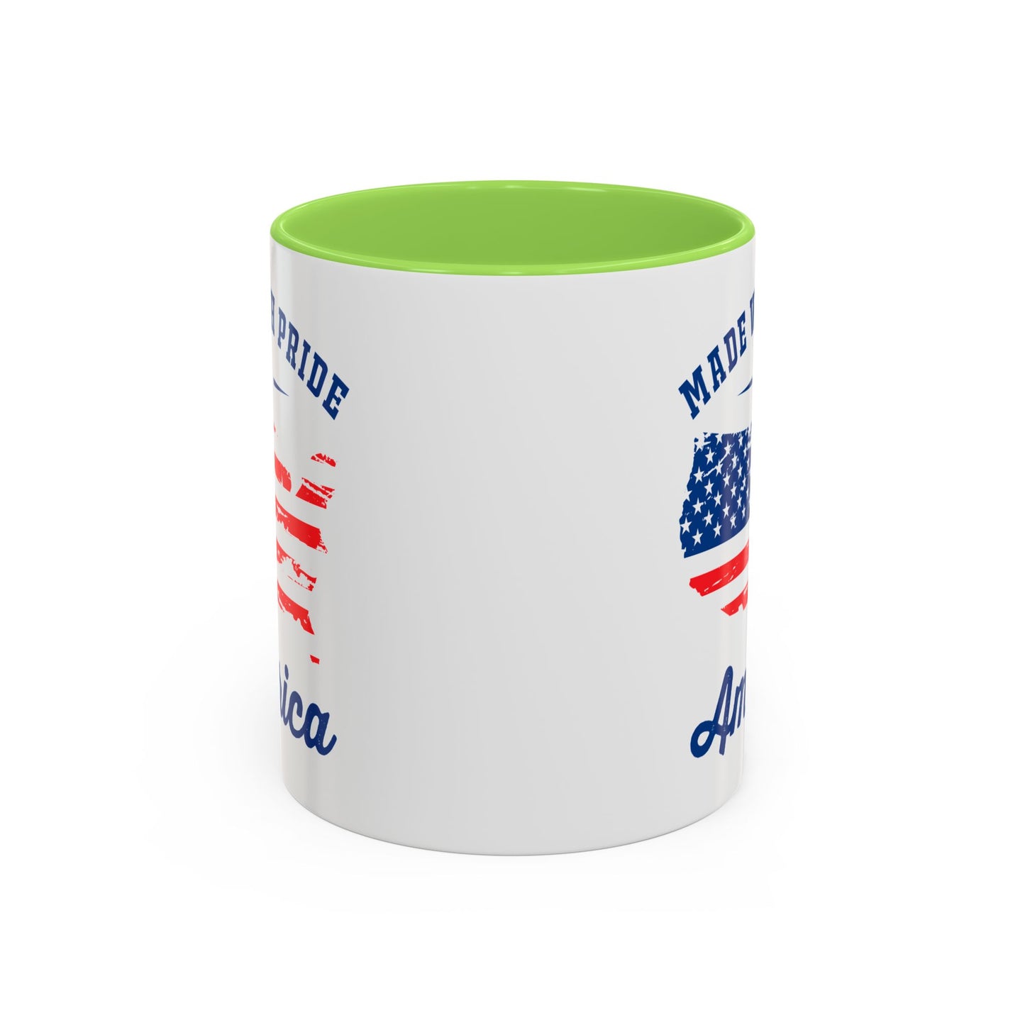 Made with pride in America / Colorful Mugs (11oz, 15oz)