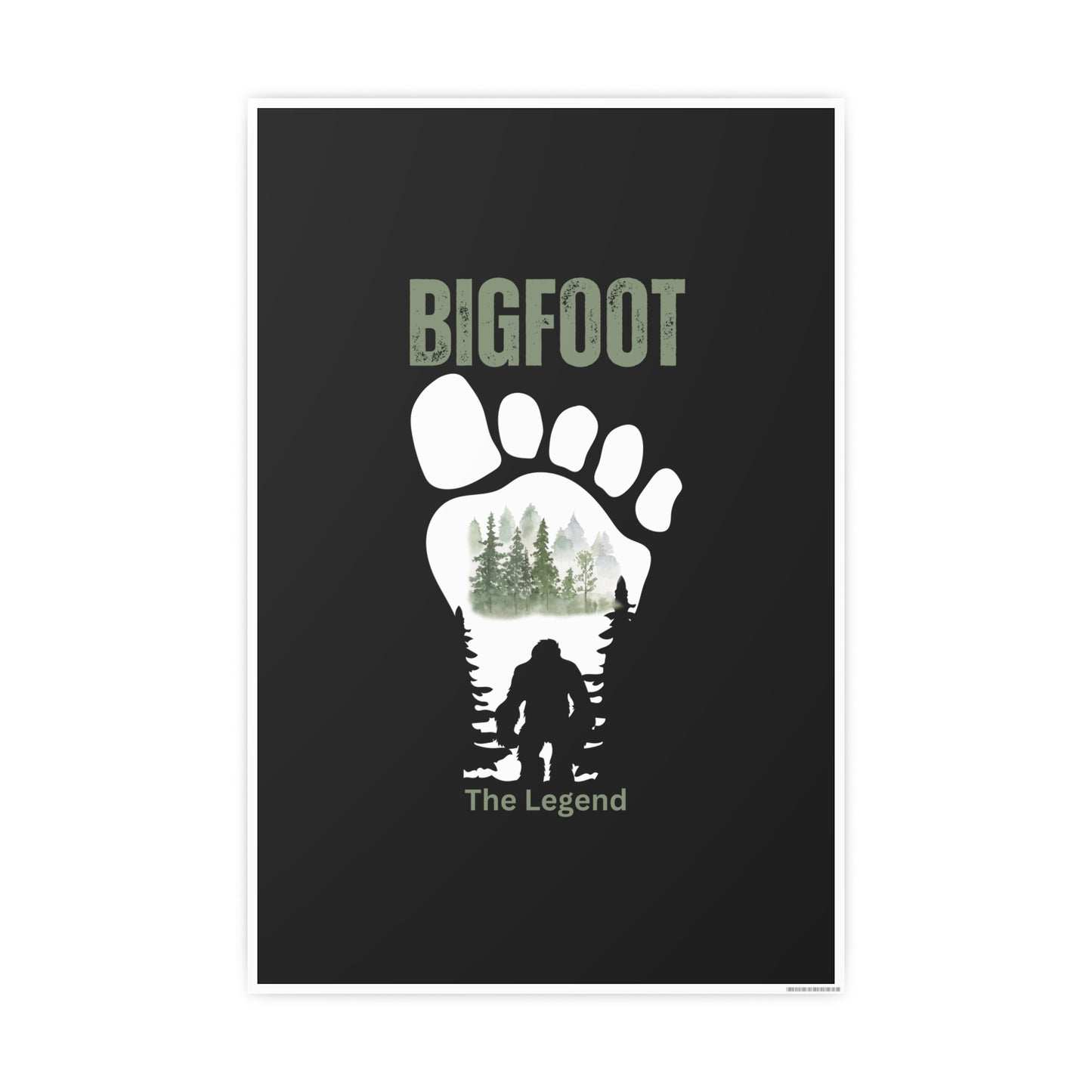 BIGFOOT The Legend / Photo Art Paper Posters