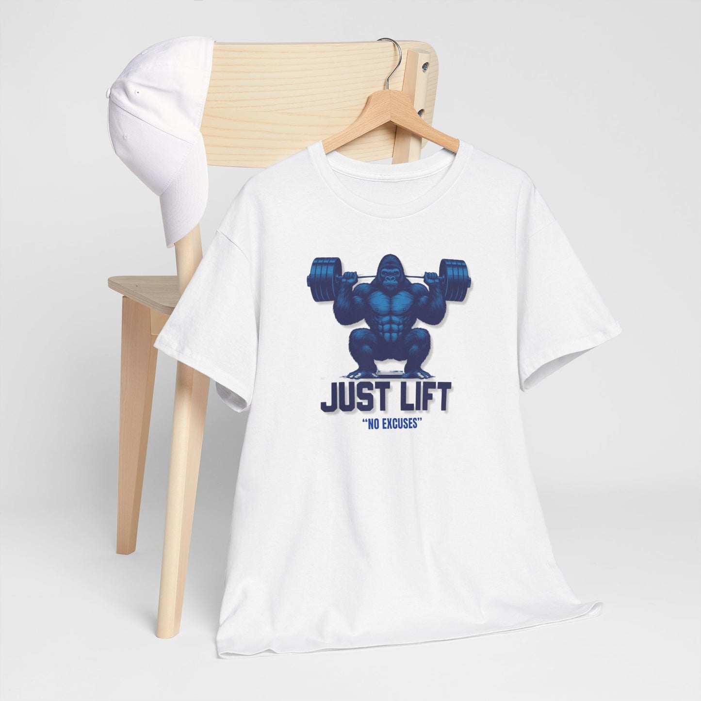 Just Lift / No Excuses Unisex Heavy Cotton Tee