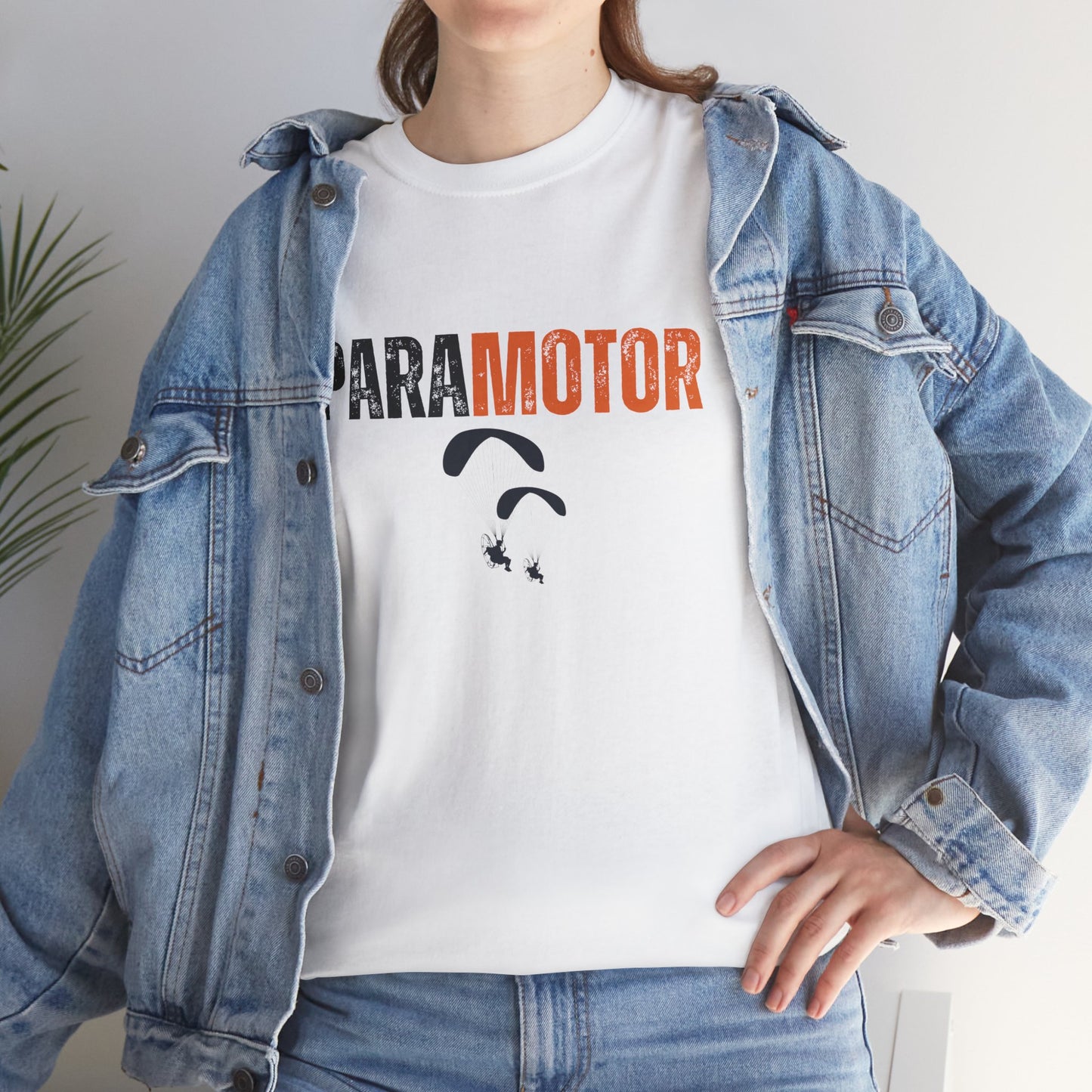 Paramotor Unisex Heavy Cotton Tee