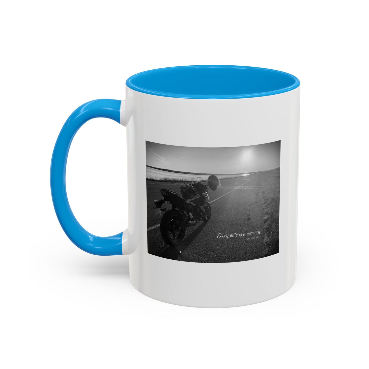 Every mile is a Memory / Colorful Mugs (11oz, 15oz)