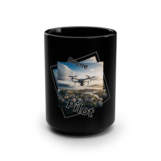 Drone Pilot / Black Mug, 15oz