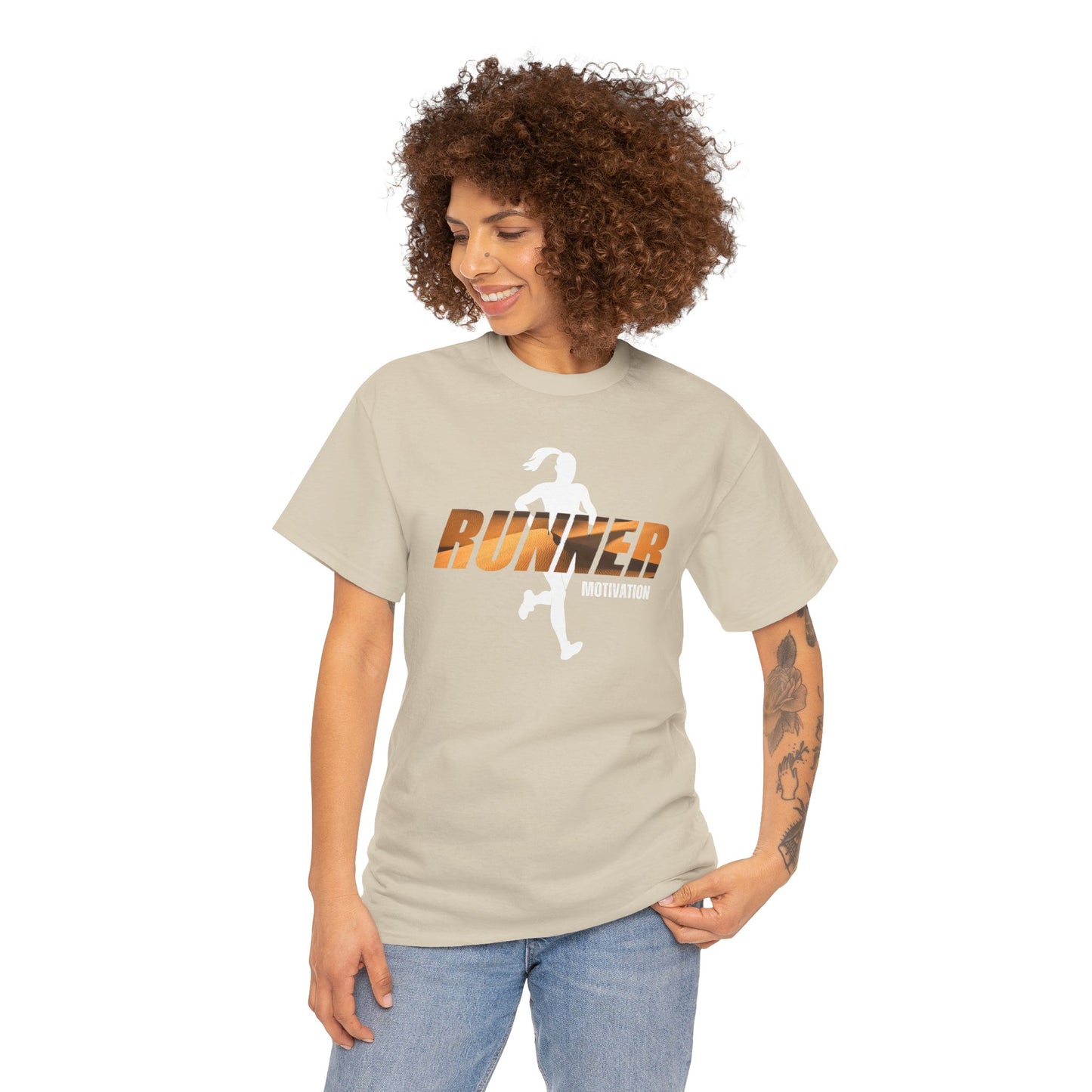 I am a Runner Unisex Heavy Cotton Tee