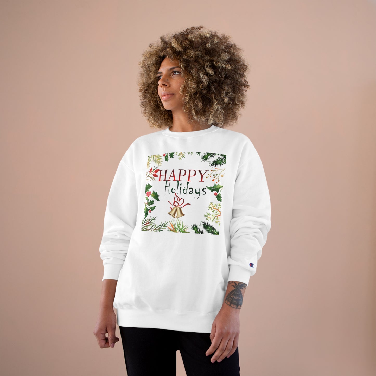 Happy Holidays / Champion Sweatshirt