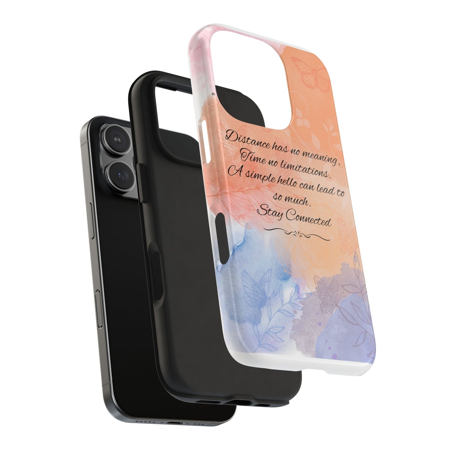 Stay Connected / Tough Phone Cases