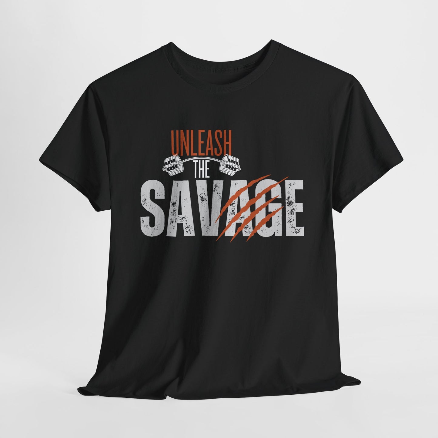 Unleash the Savage Unisex Heavy Cotton Tee