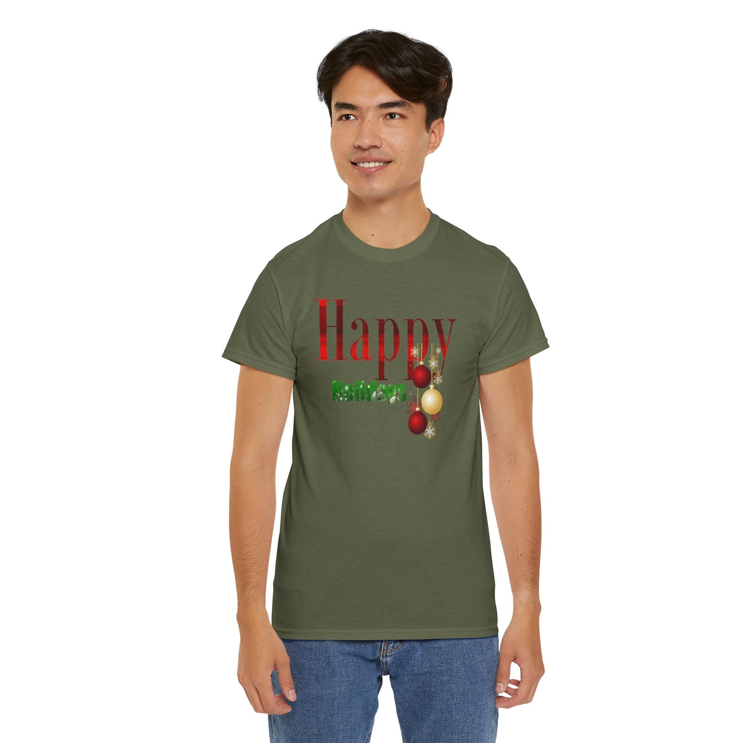 Happy Holidays / Unisex Heavy Cotton Tee