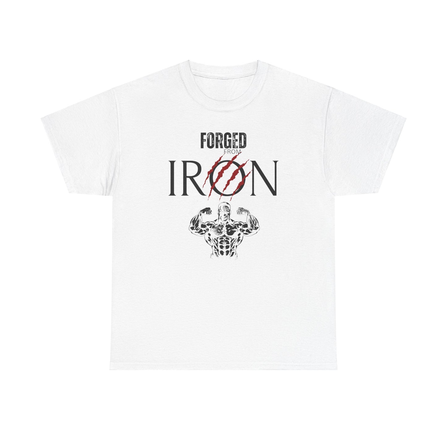 Forged from IRON Unisex Heavy Cotton Tee