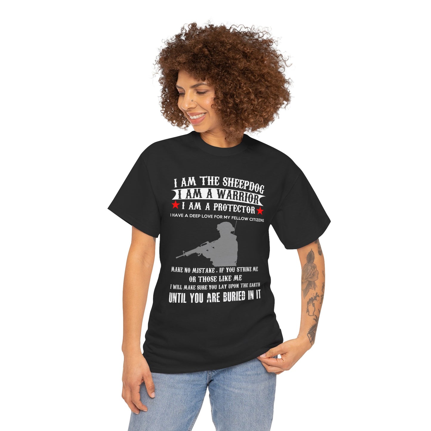 I am a Warrior Unisex Heavy Cotton Tee