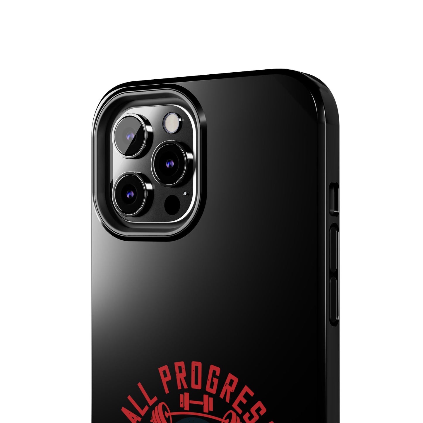 All progress takes place outside the comfort zone / Tough Phone Cases