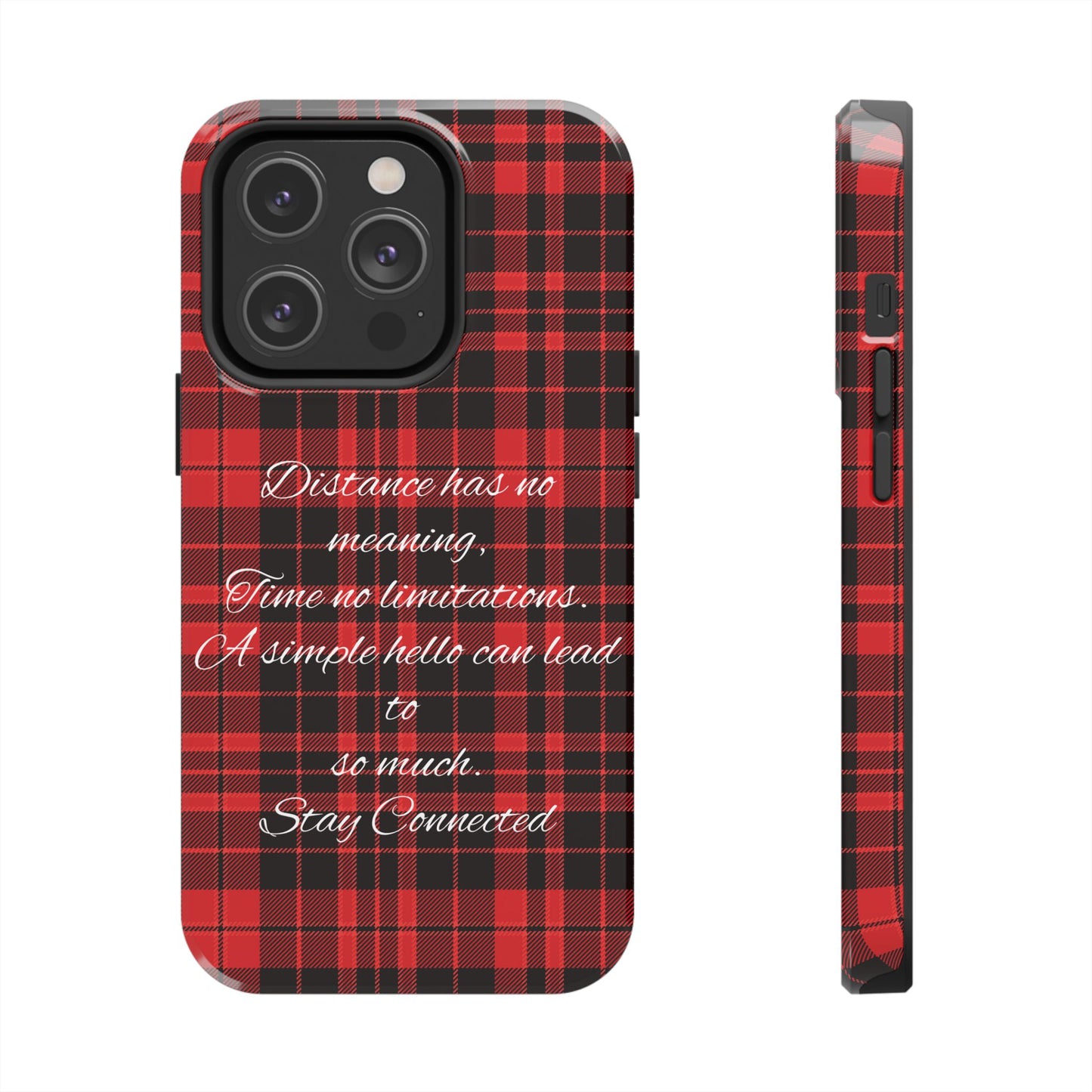 Plaid version / Tough Phone Cases