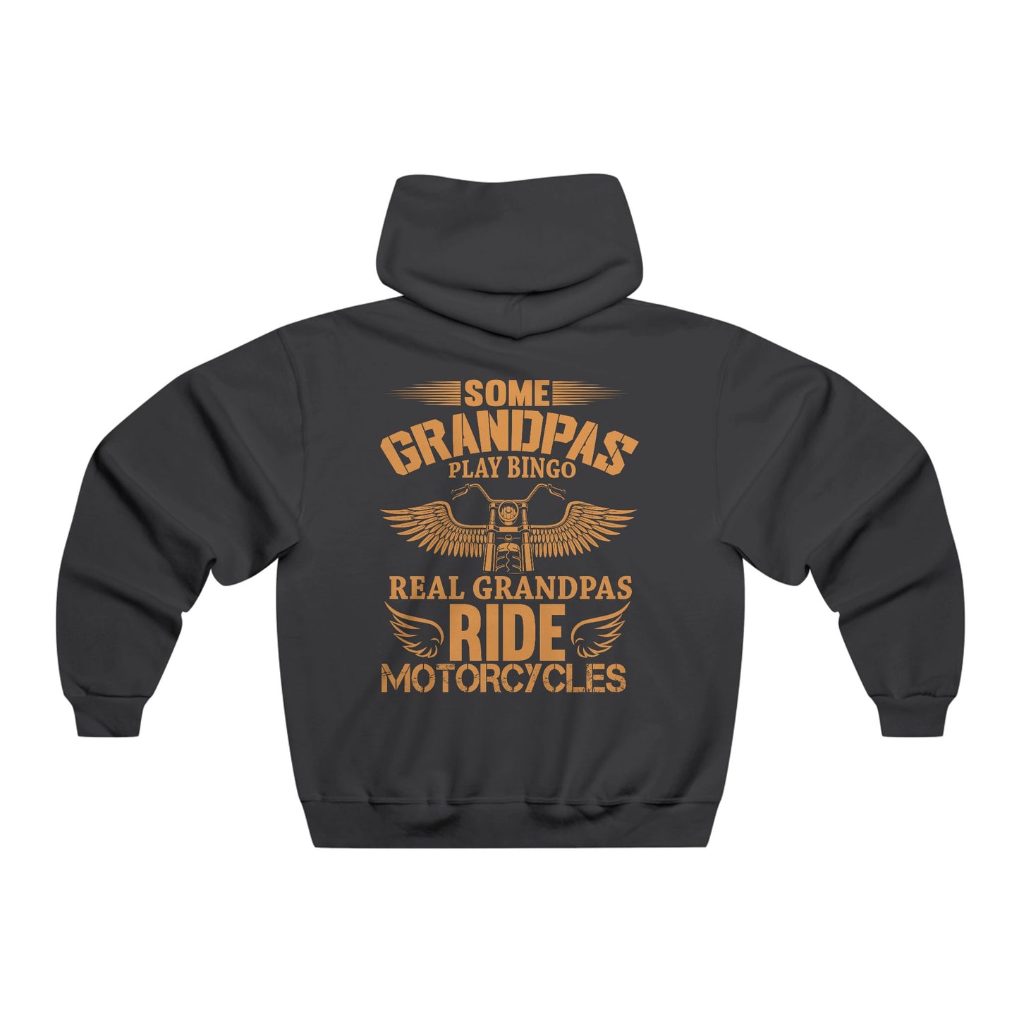 Some grandpa's play bingo....  (Motorcycle) / Men's NUBLEND® Hooded Sweatshirt