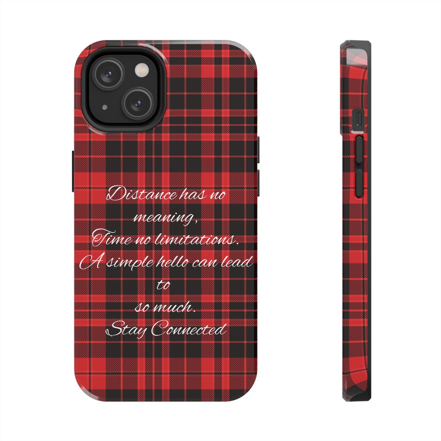 Plaid version / Tough Phone Cases