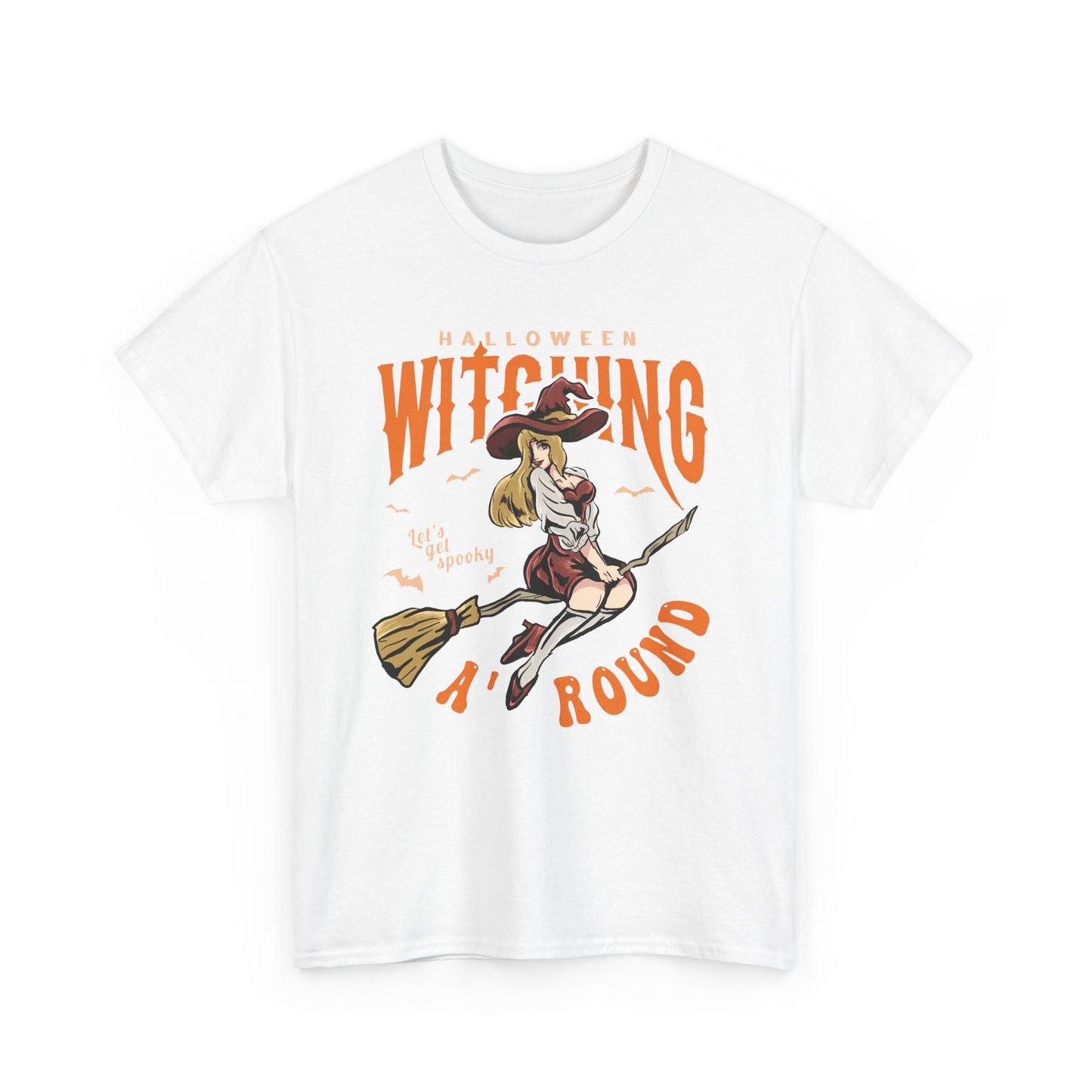 Witching around / Halloween Unisex Heavy Cotton Tee