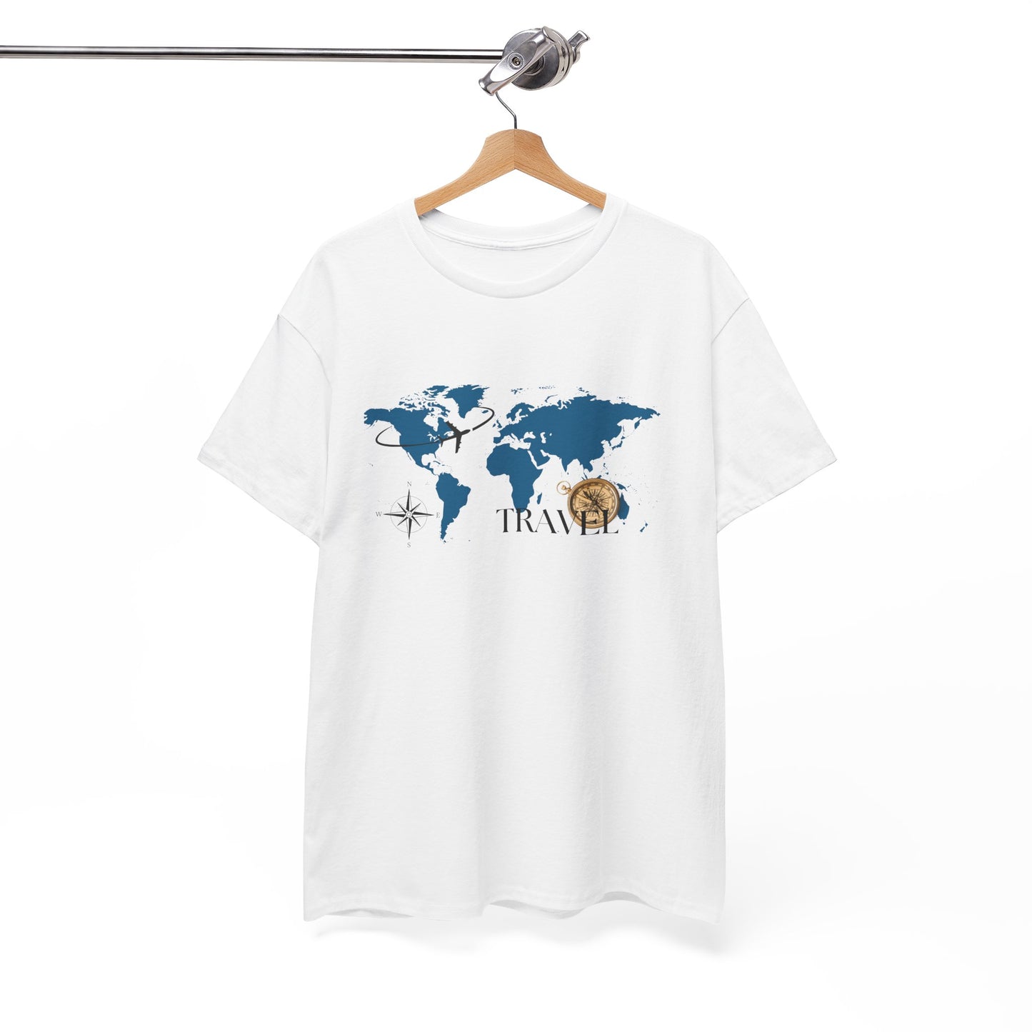 Travel Unisex Heavy Cotton Tee