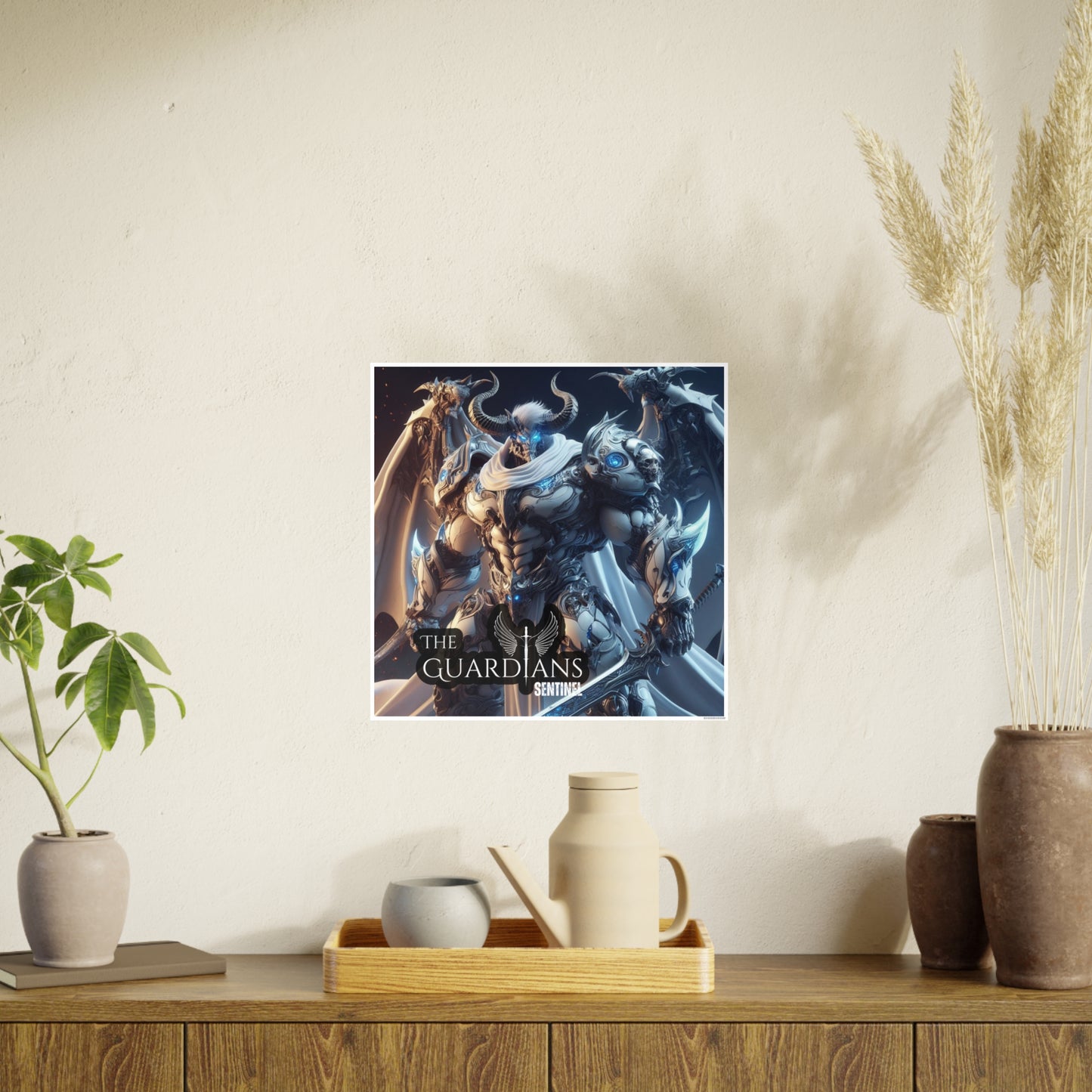 The Guardians Sentinel 13  (AI created) / Photo Art Paper Posters