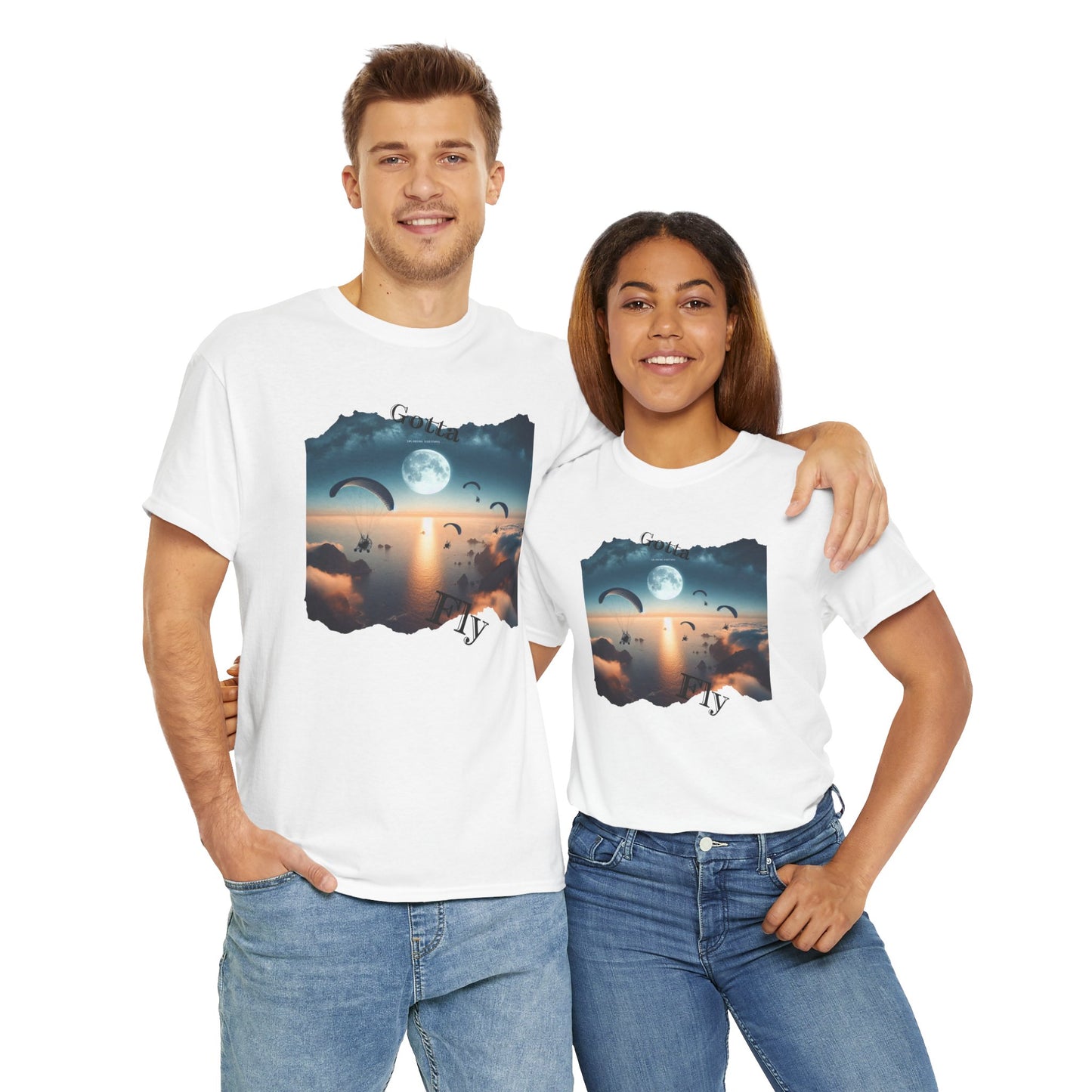 Gotta fly Unisex Heavy Cotton Tee