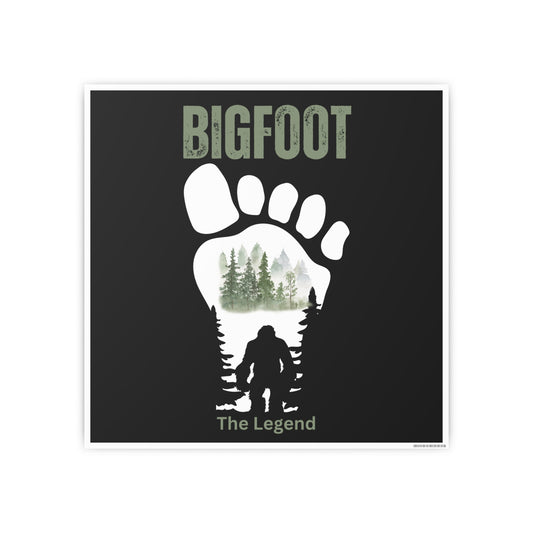 BIGFOOT The Legend / Photo Art Paper Posters