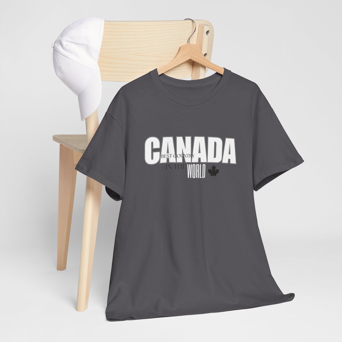 Canada Best Country In The World Unisex Heavy Cotton Tee