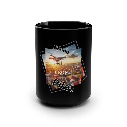 Drone Pilot / Black Mug, 15oz