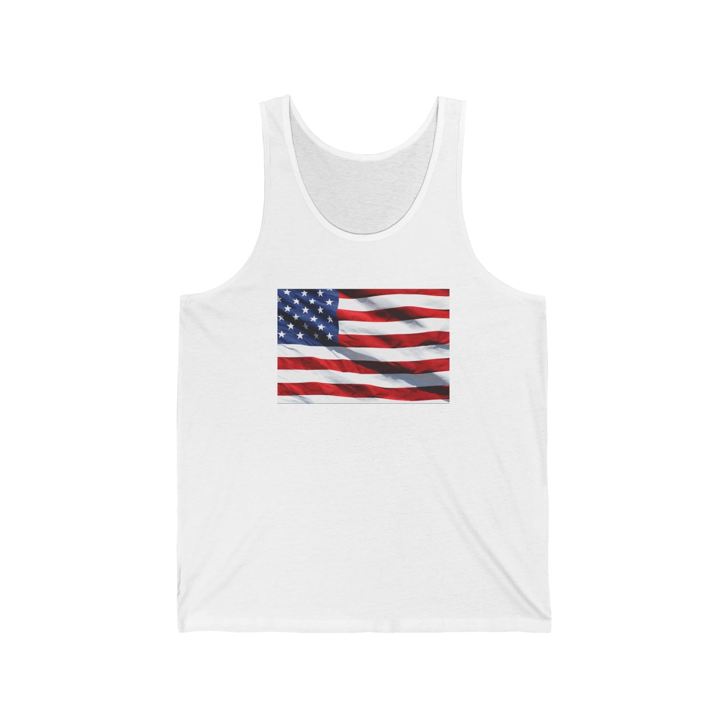 USA Flag / Unisex Jersey Tank