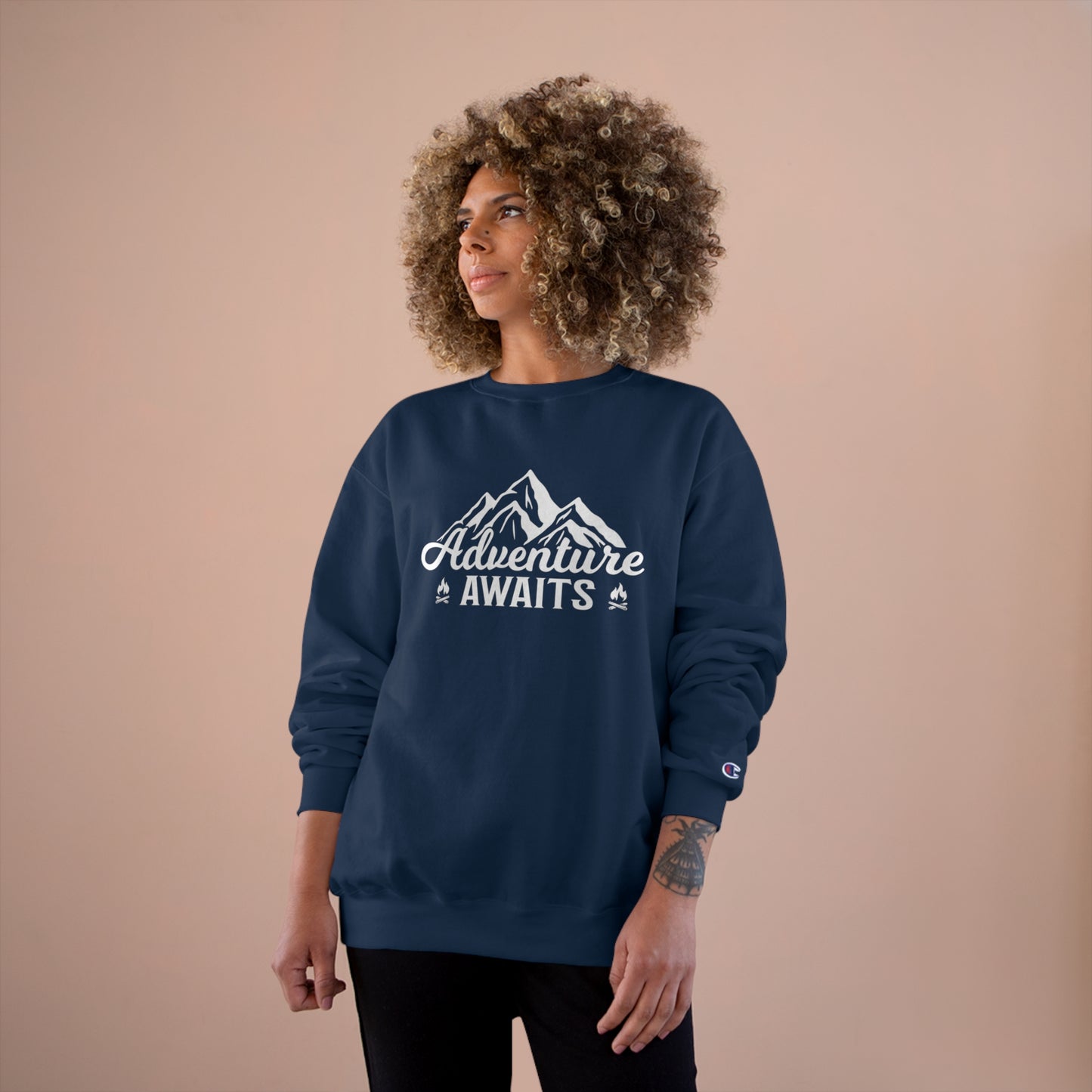 Adventure Awaits / Champion Sweatshirt