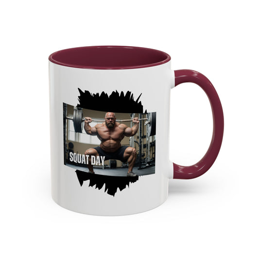 Squat Day / Colorful Mugs (11oz, 15oz)