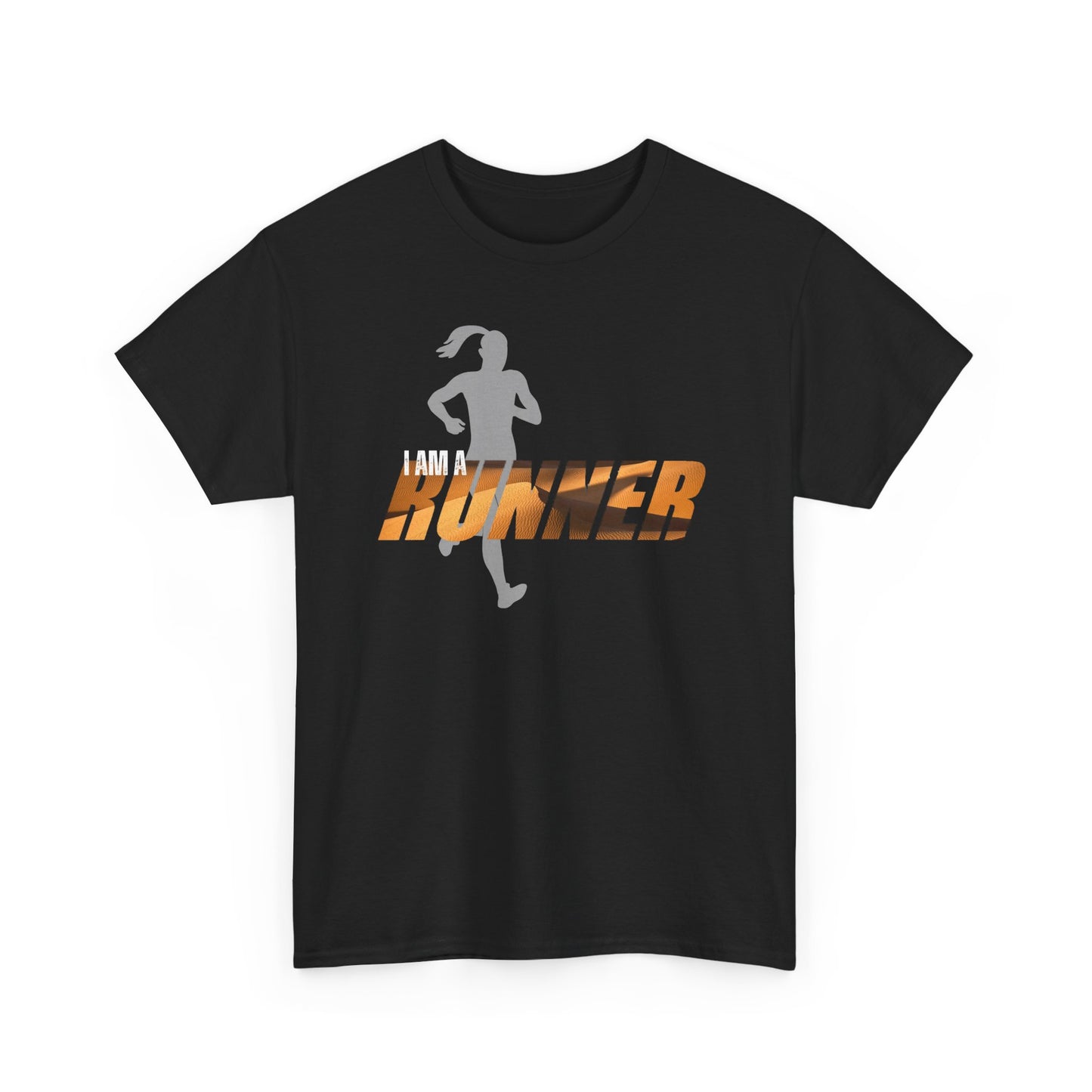 I am a Runner Unisex Heavy Cotton Tee