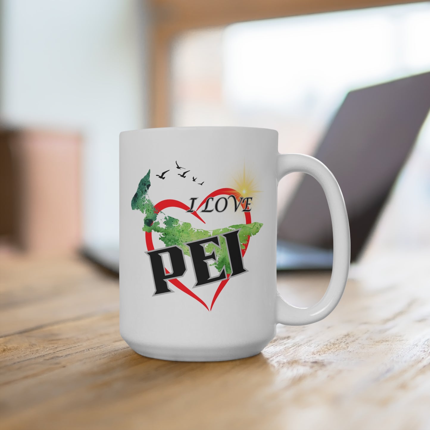 I love PEI / Mug 15oz white