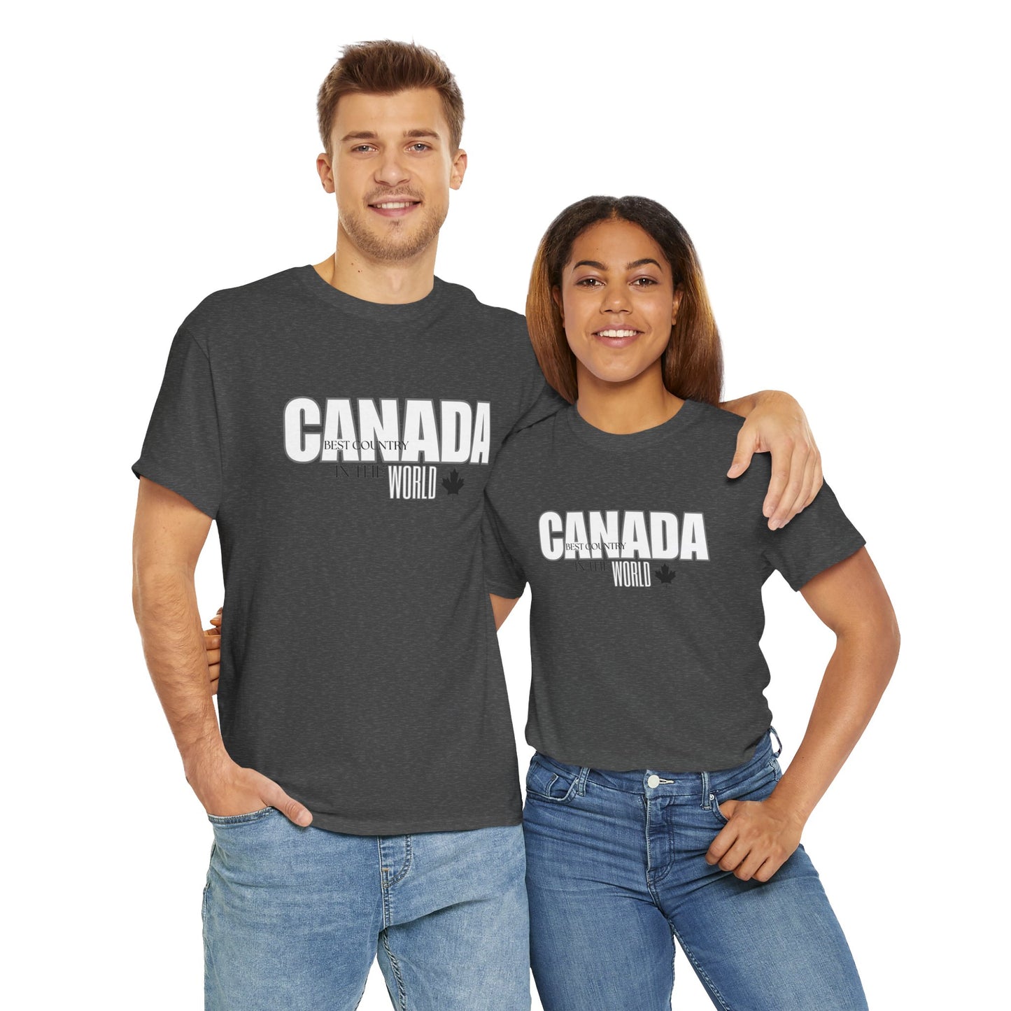 Canada Best Country In The World Unisex Heavy Cotton Tee